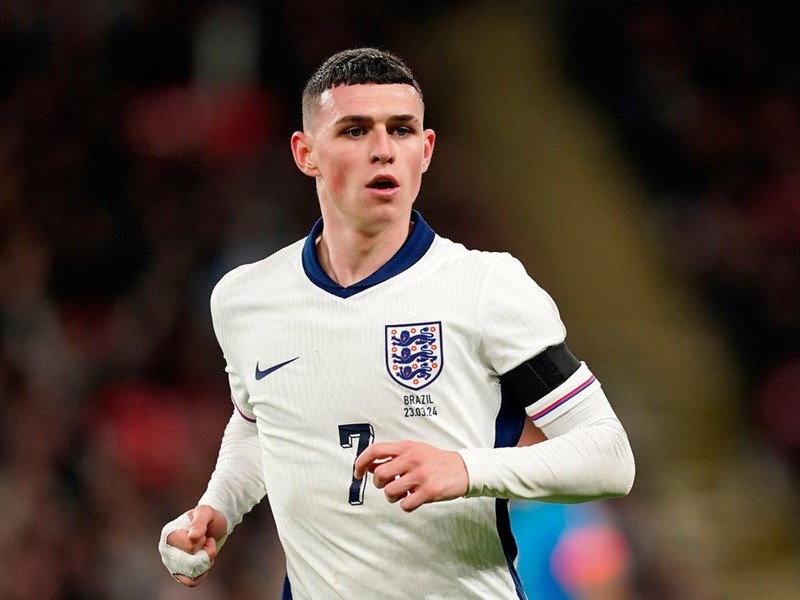 Cole Palmer thi đấu trong màu áo của CLB Man City