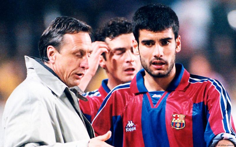Pep Guardiola học cách biến bóng đá thành nghệ thuật