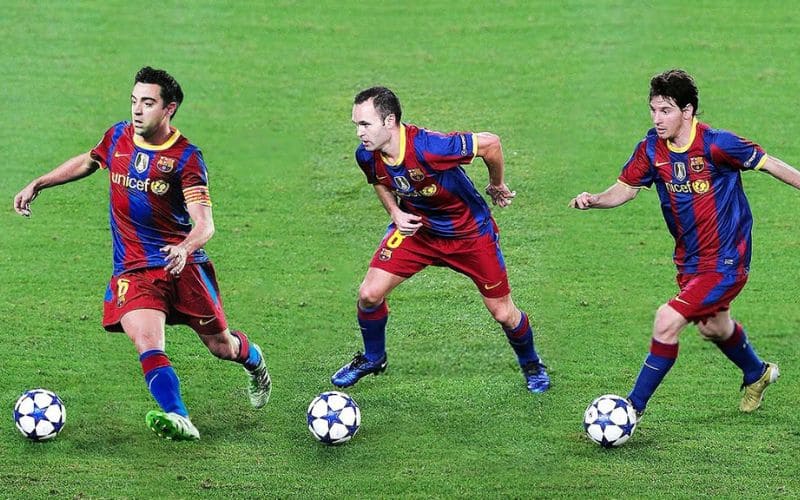 Tiki-taka của Barcelona làm mê hoặc cả thế giới.